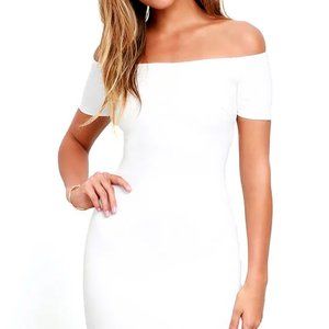 White Strapless Lulus Dress